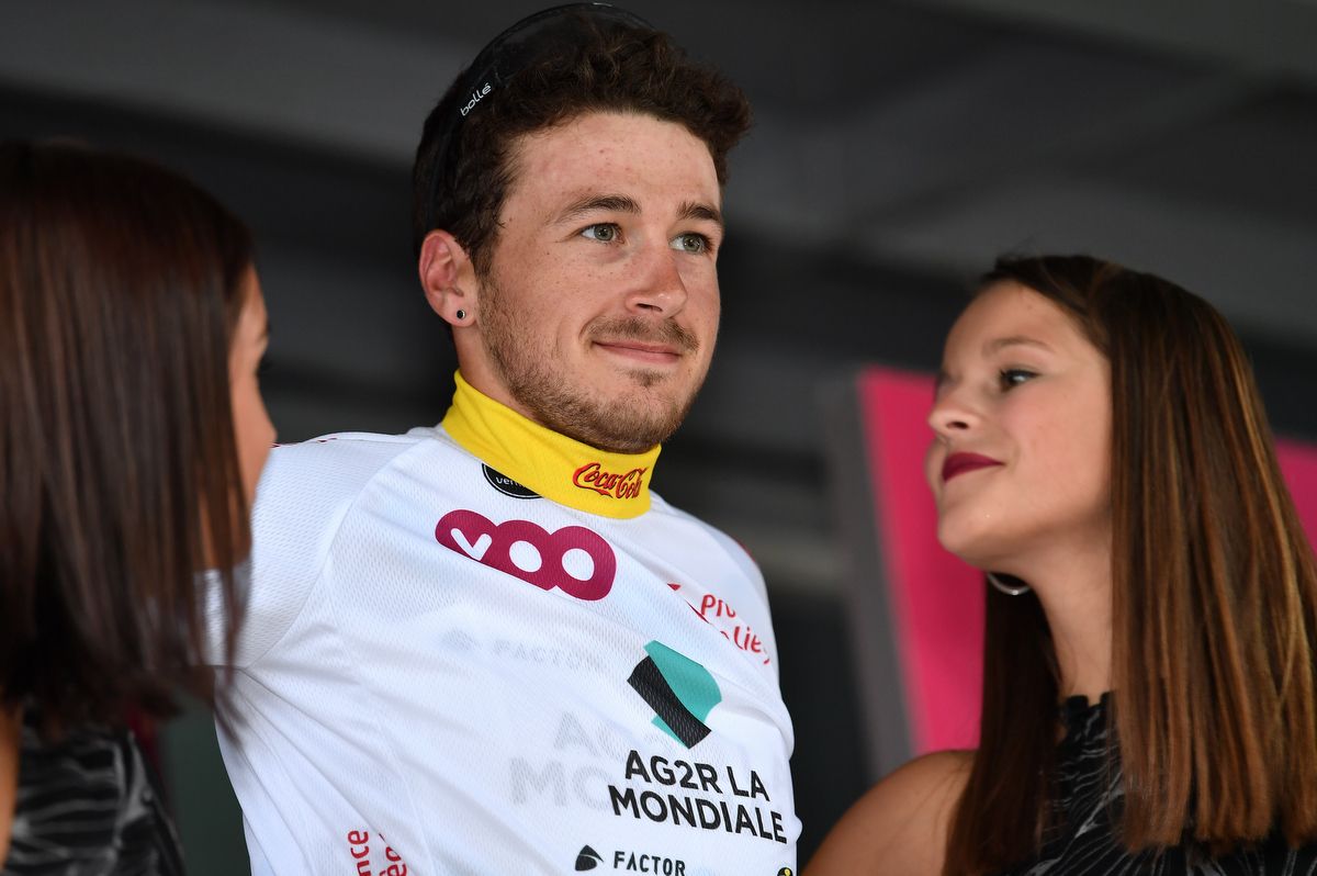 Alexis Gougeard (AG2R La Mondiale) in the KOM jersey