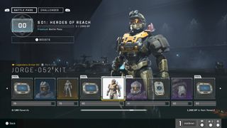 Halo Infinite Battle Pass Heroes Of Reach