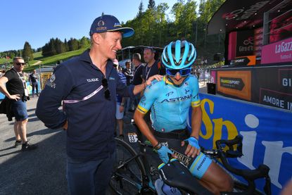Alexandr Vinokourov at the 2019 Giro d'Italia