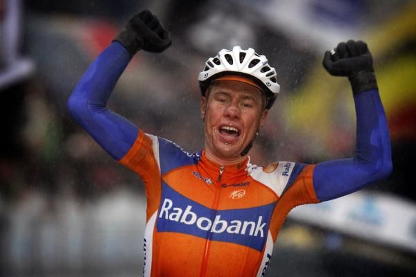 Yeah! Sebastian Langeveld (Rabobank) celebrates