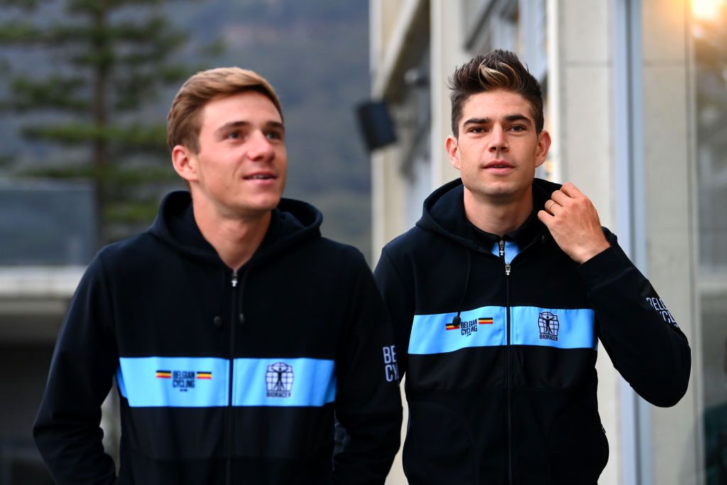 Wout van Aert and Remco Evenepoel