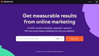 SEMrush website screenshot