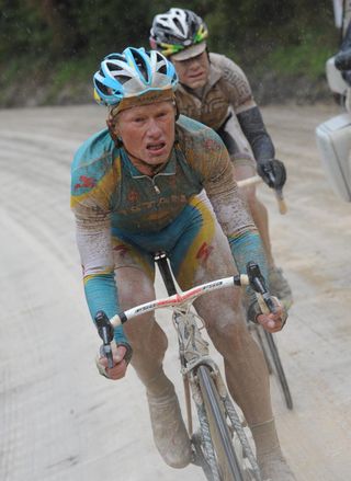 Alexandre Vinokourov, Cadel Evans, Giro d'Italia 2010, stage 7