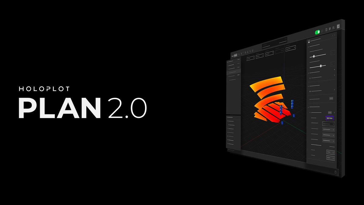 HOLOPLOT Plan 2.0 has been released. 
