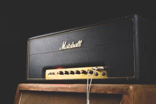 A 100-watt Marshall JMP Super Lead, one of three models offered in the Lion