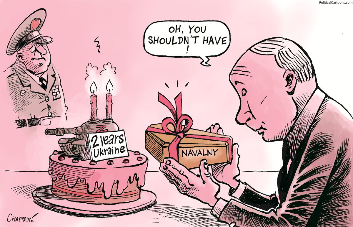 5 killer cartoons about Vladimir Putin getting away with murder