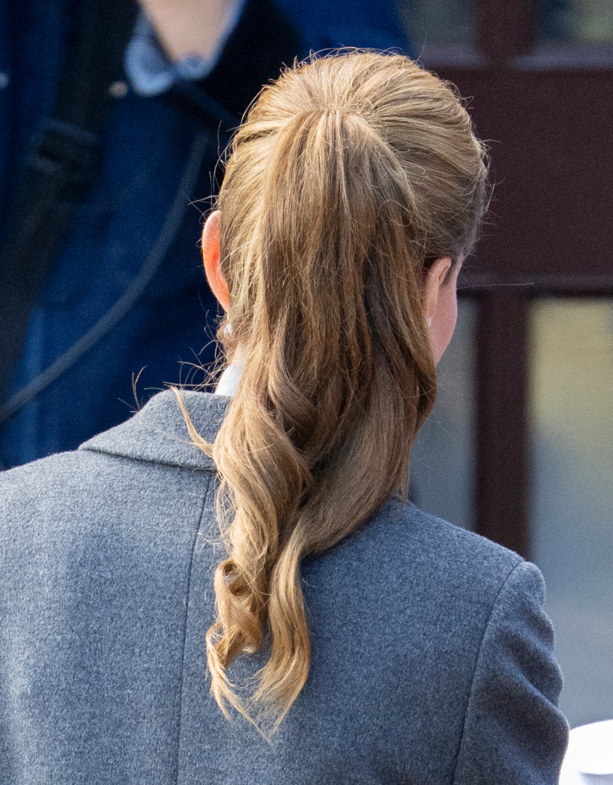 Princess Kate Slick Back Ponytail Trend