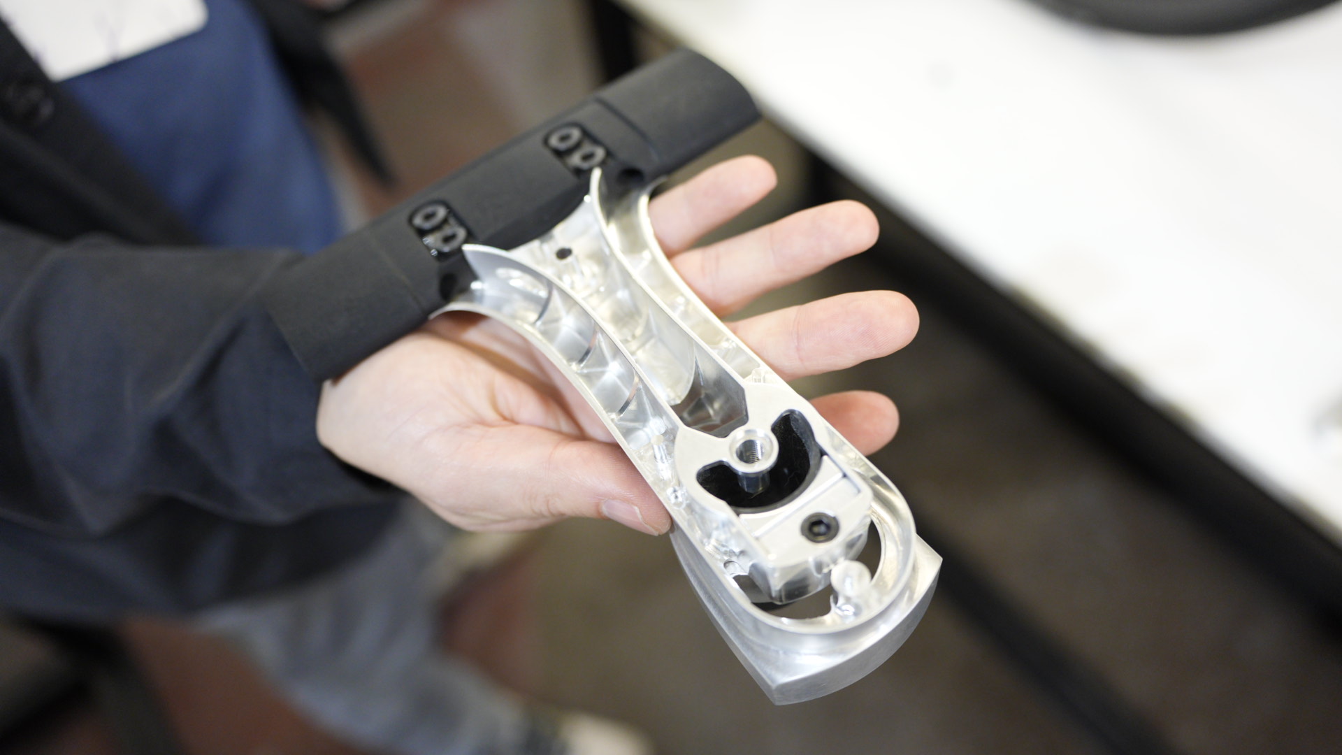 close up details of expensive bikes