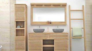 Sustainable Furniture for a Japandi Bathroom