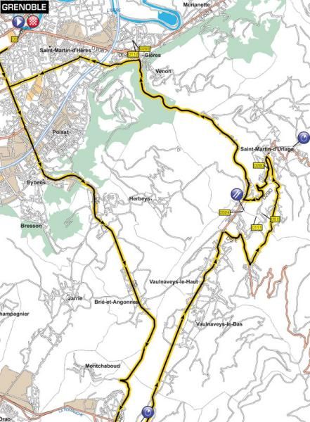 Crit&amp;eacute;rium du Dauphin&amp;eacute; - Stage 3 Map
