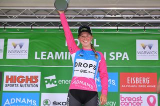 Best British rider Alice Barnes after stage 3 of the Ovo Energy Women's Tour