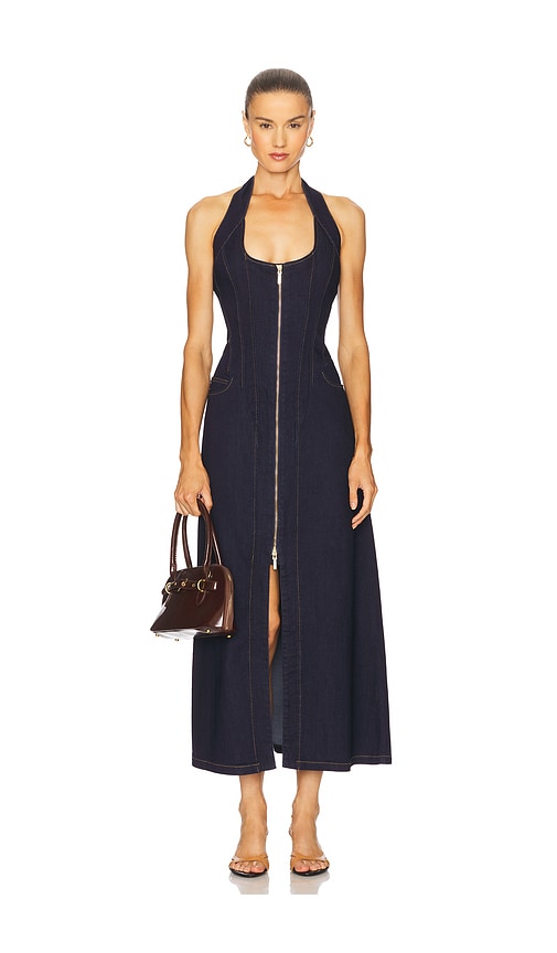 Martel Denim Midi Dress