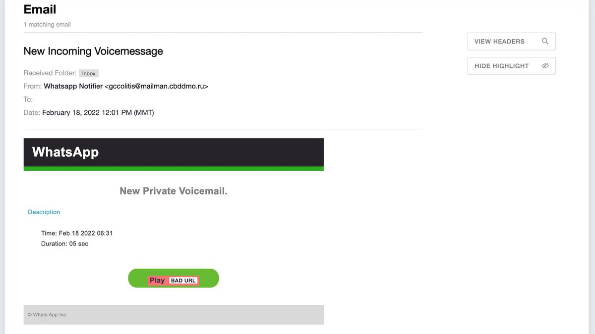 WhatsApp Voicemail Spoof Hit More Than 27,000 Emails — Steals User ...