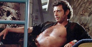 Jeff Goldblum as Ian Malcolm in Jurassic Park