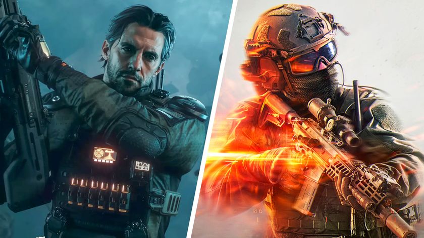 Official marketing material for Black Ops 7 and Battlefield 6, side-by-side.