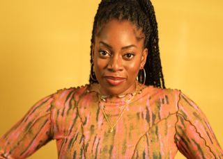 Queenie is played by Dionne Brown in the Channel 4 adaptation of the best-selling novel. 