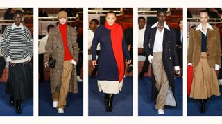 5 models from the Tommy Hilfiger NYFW 2024 show
