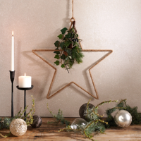 Jute Nordic Star - 50cm |was £38now £26.60 at The White Company