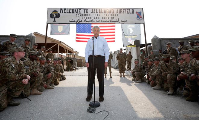 Chuck Hagel, Afghanistan