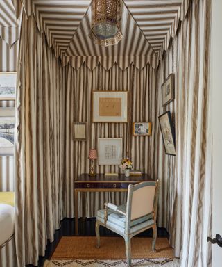 Tented dressing room in Tangier by Veere Grenney