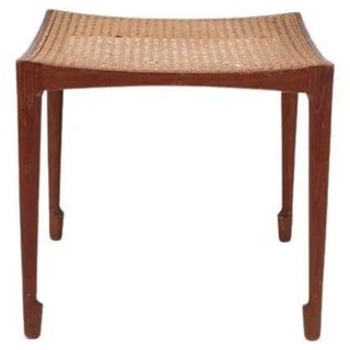 A wooden stool from 1stDibs