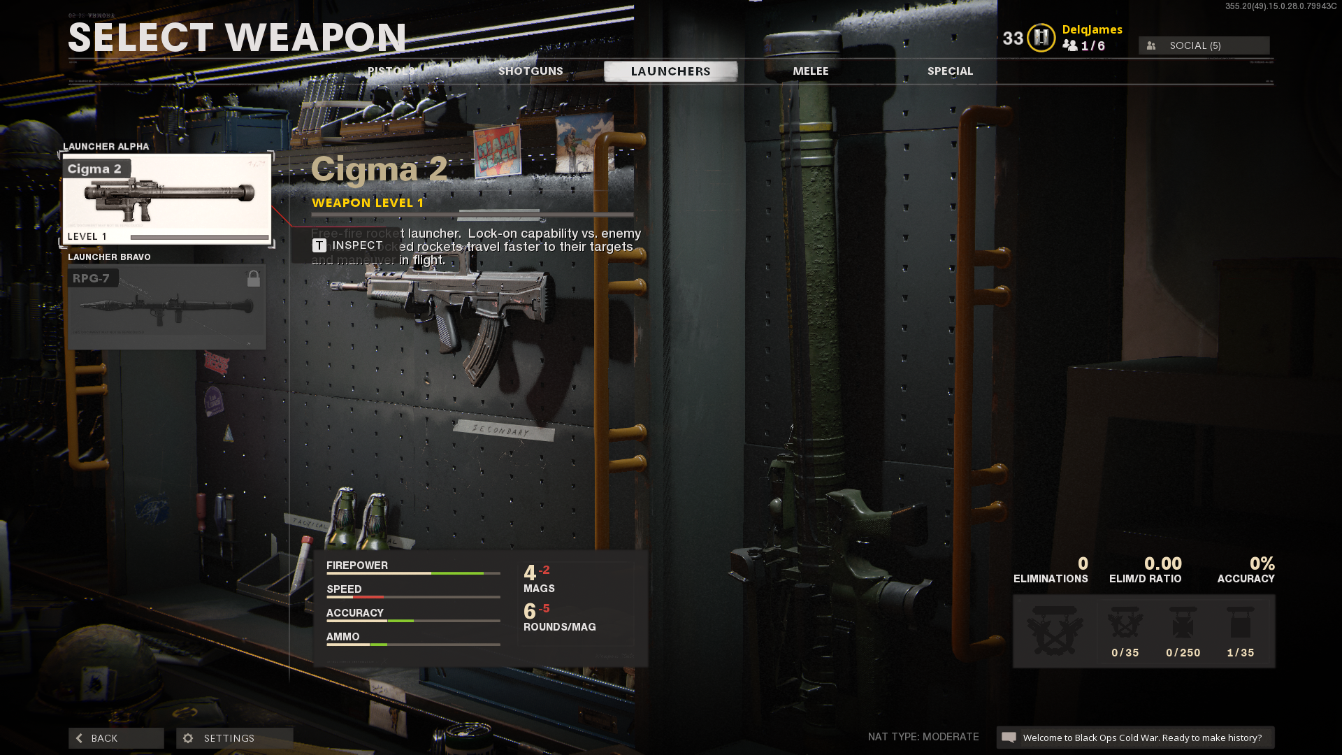 Black Ops Cold War best guns: Cigma 2