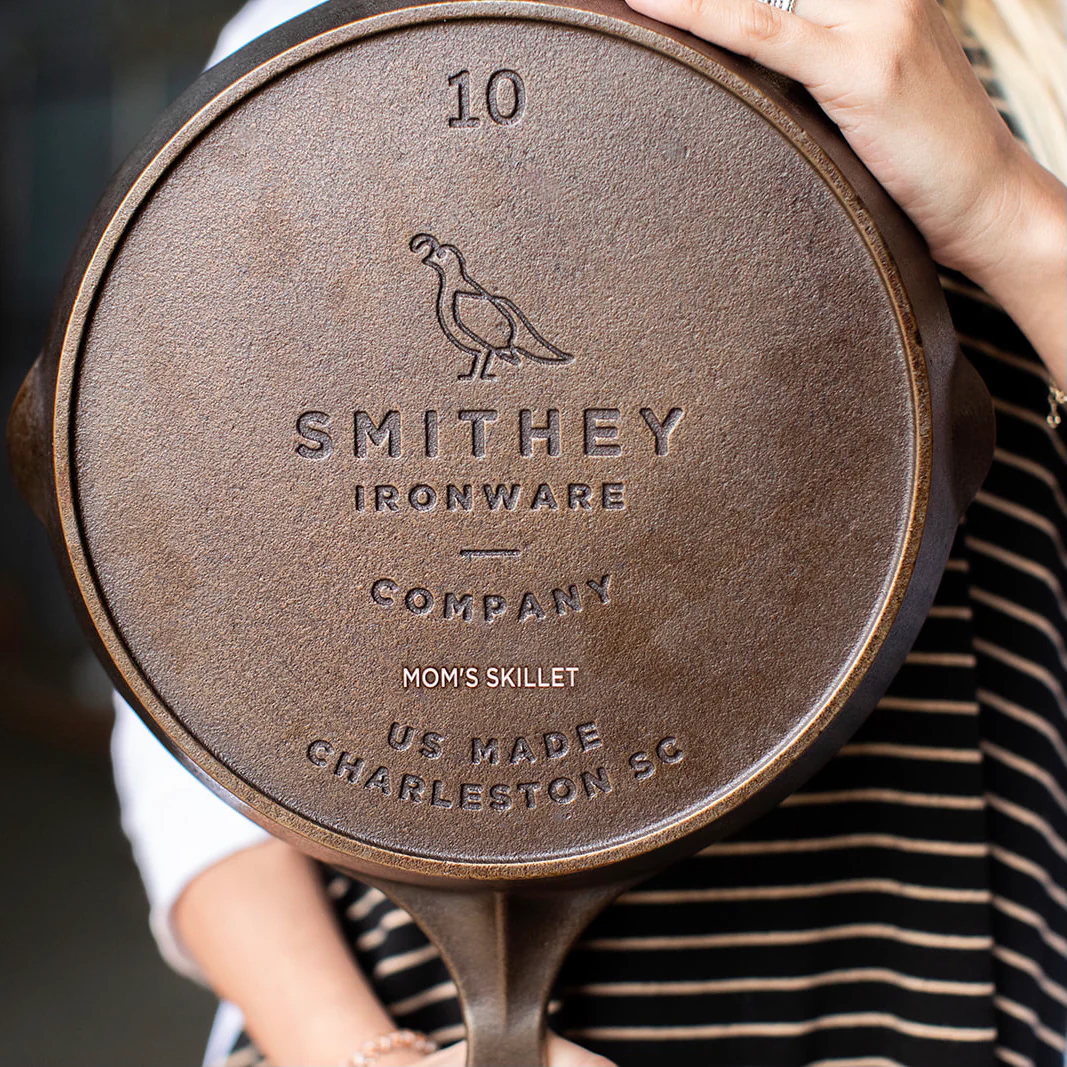 A customized Smithey skillet