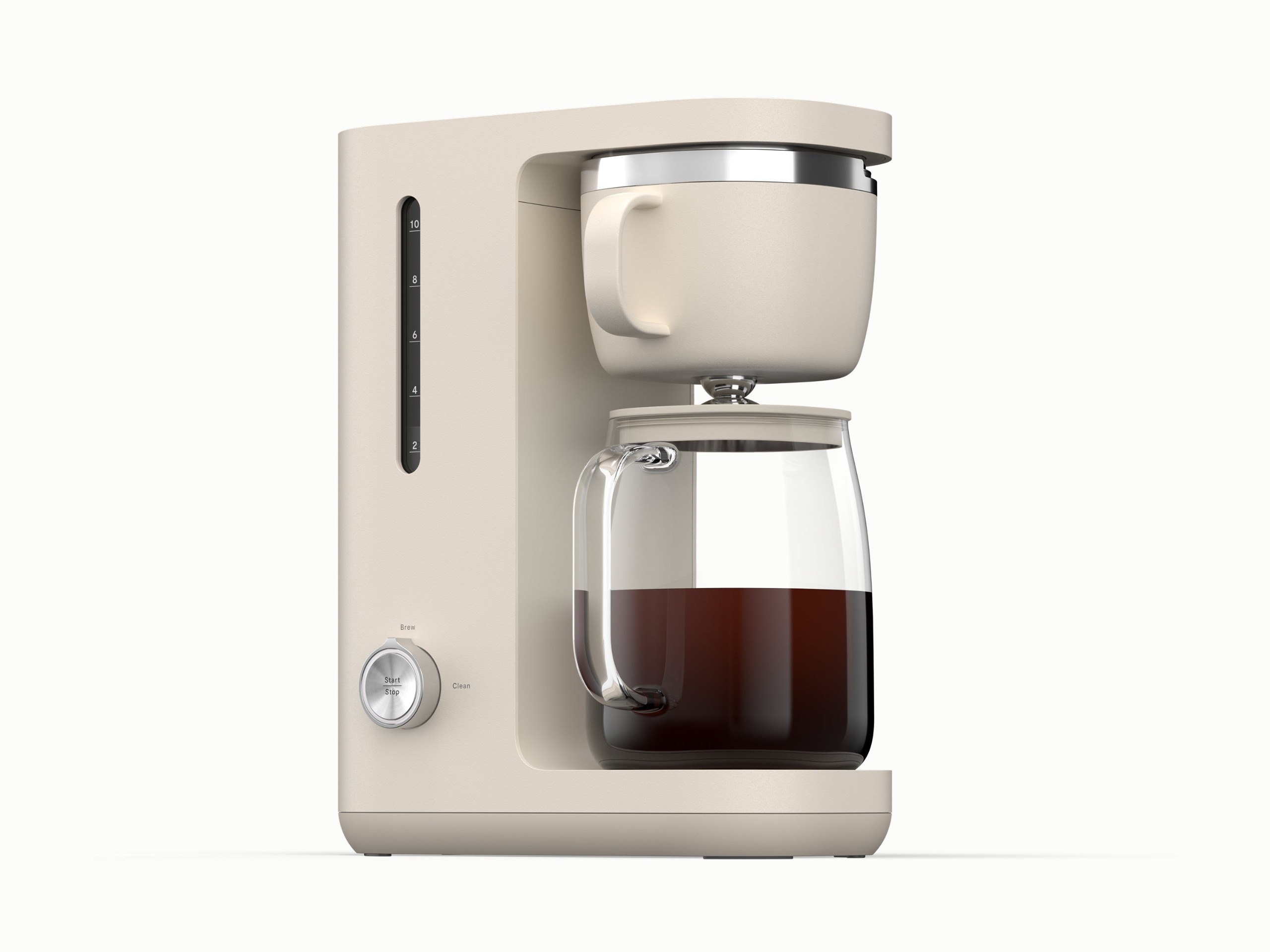 10-Cup Coffee Maker - Cream
