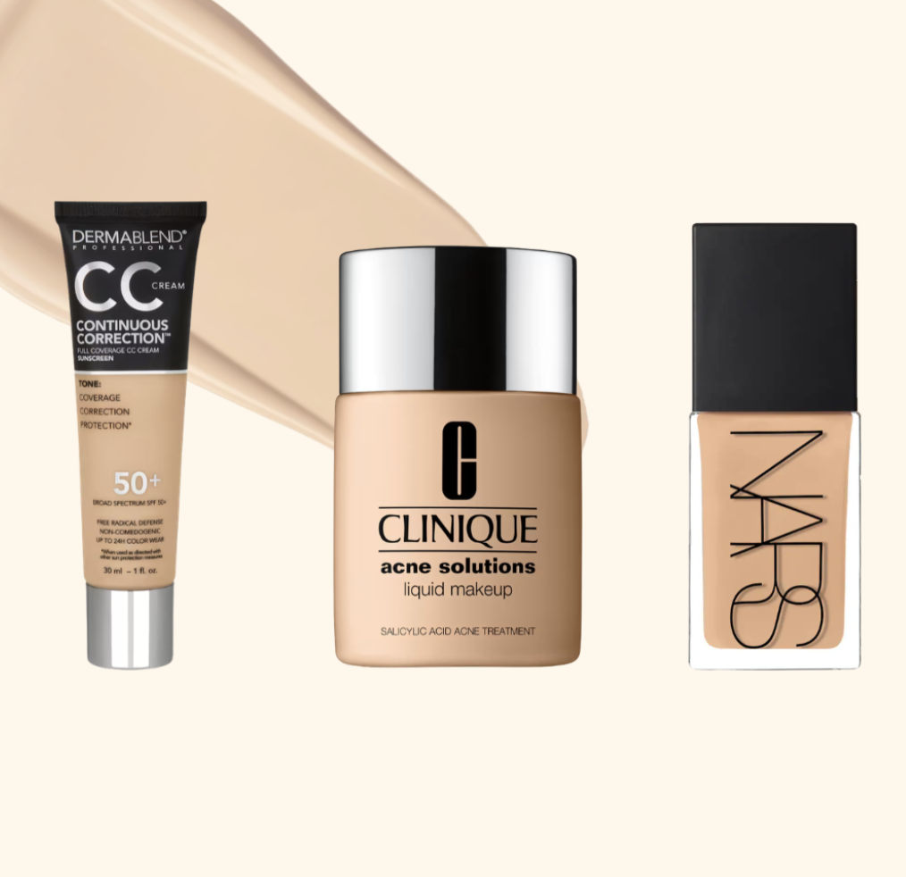 best foundations for acne-prone skin