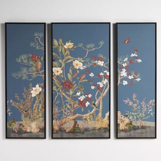 Southern Woodland Triptych Wall Art