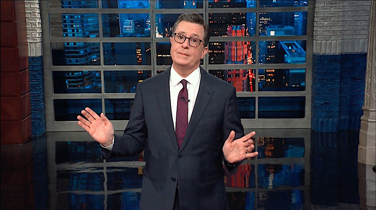 Stephen Colbert dunks on Trump&amp;#039;s health care charade