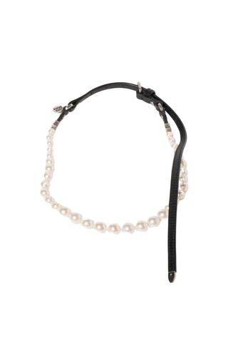 Miu Miu Balmoral pearl necklace