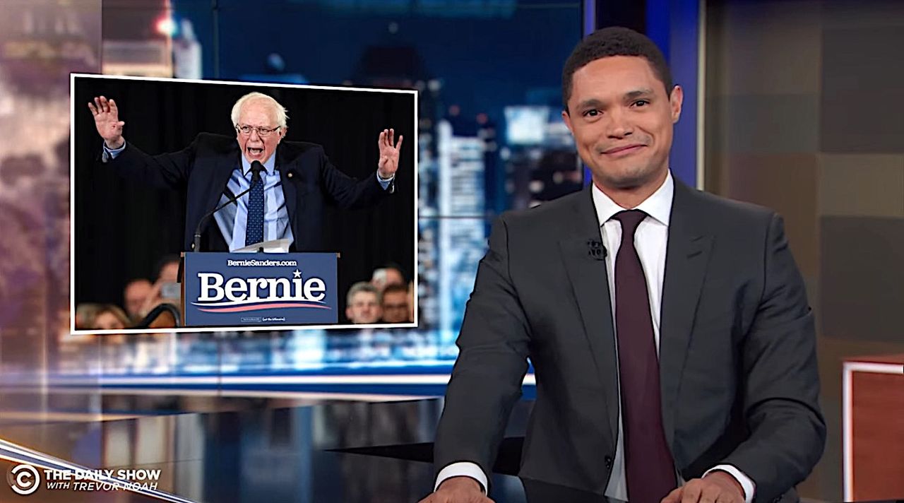 Trevor Noah on Bernie the millionaire