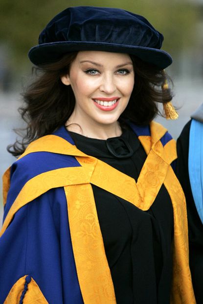 Kylie Minogue - PICS! Kylie Minogue accepts honorary degree - Kylie Minogue degree - Marie Claire - Marie Claire UK