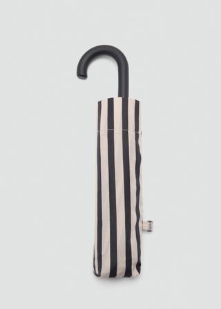 Striped Folding Umbrella - Women | Mango Usa