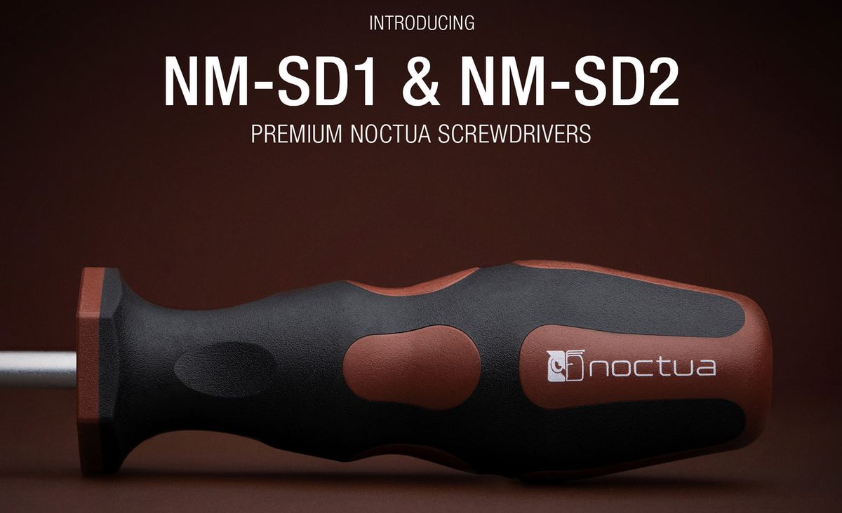 Noctua NM-SD1 and Noctua NM-SD2 screwdrivers