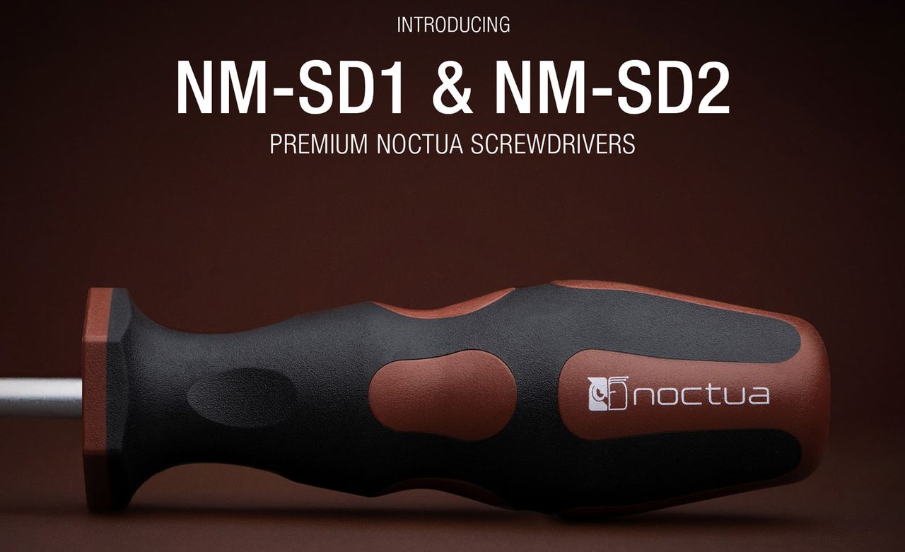 Noctua NM-SD1 and Noctua NM-SD2 screwdrivers