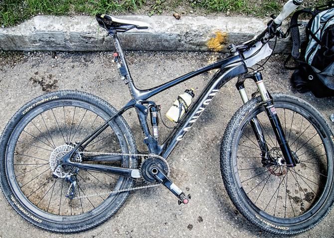 Alban Lakata's Leadville-winning bike.