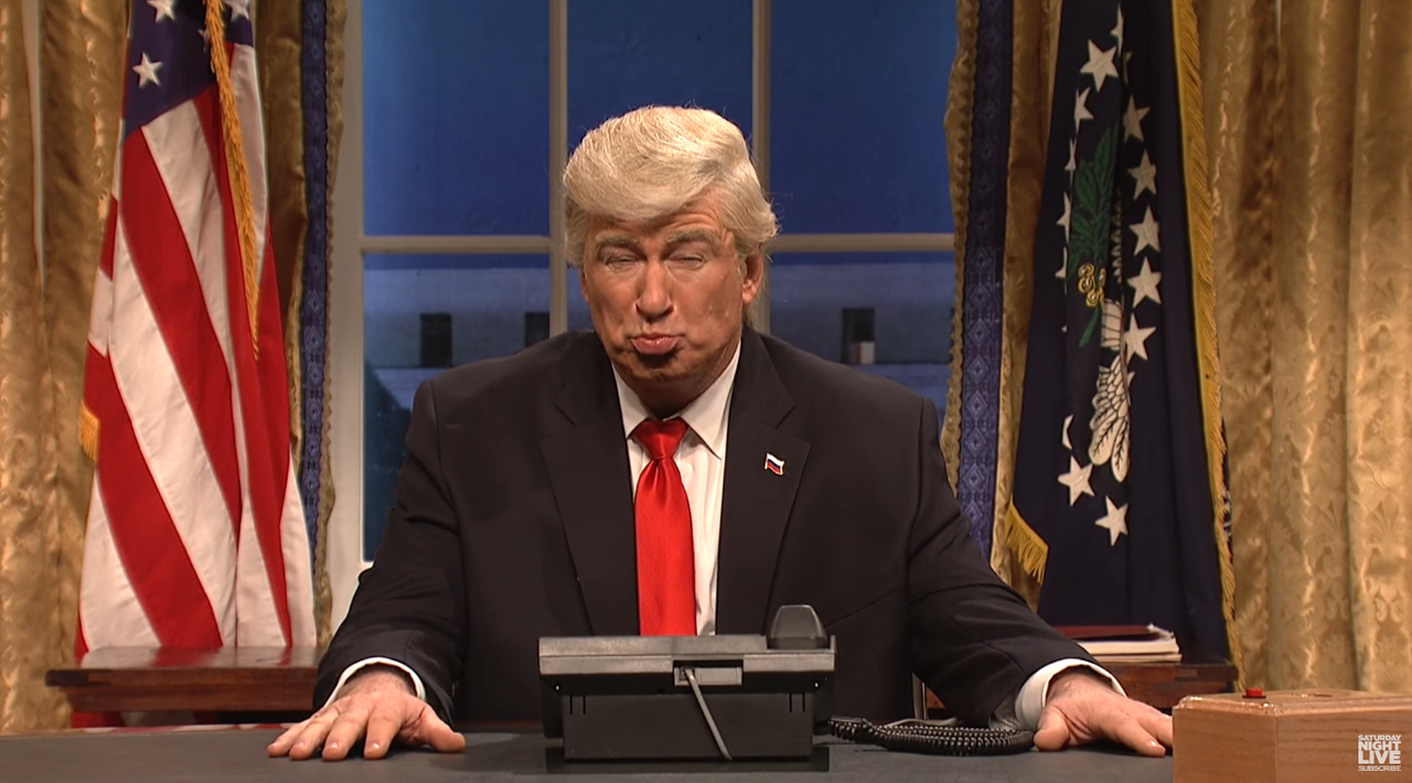 Alec Baldwin as Donald Trump for SNL