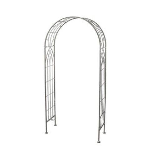 Charles Bentley Grey Wrought Iron Arch