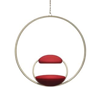 Hanging Hoop Lounge Chair by Lee Broom