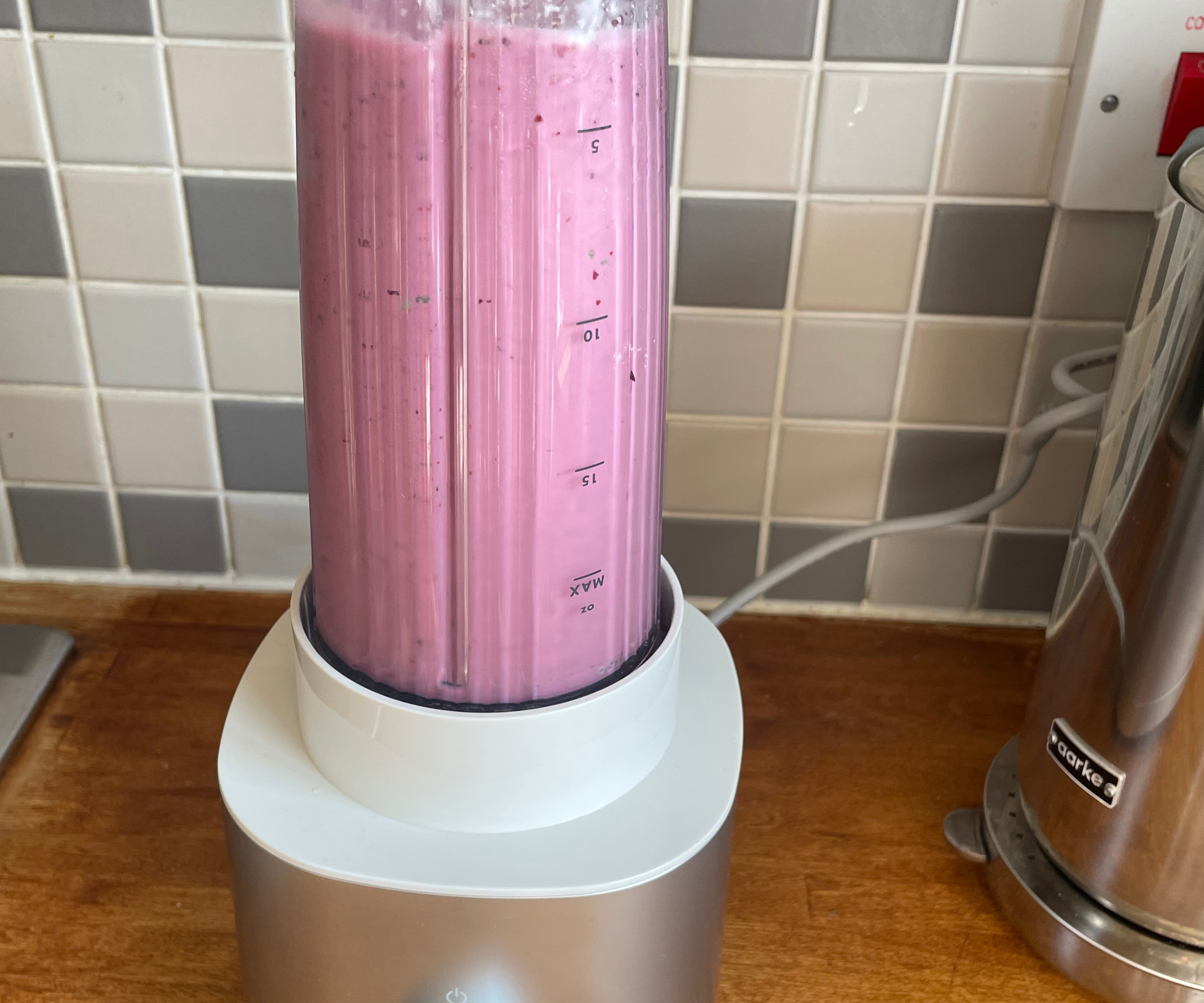 Zwilling Enfinigy Personal Blender in my kitchen