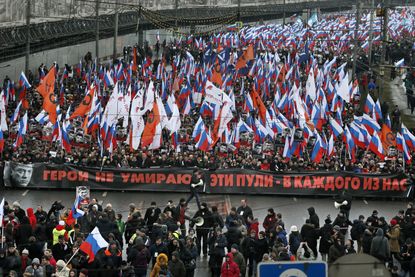 Moscow march