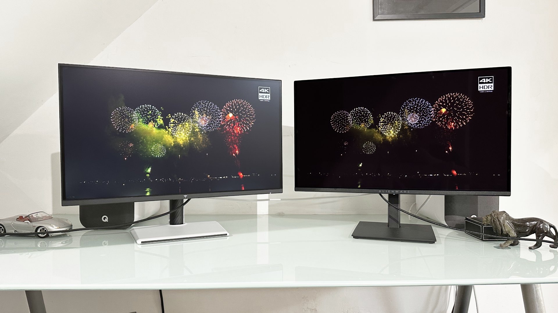 OLED versus mini-LED monitors