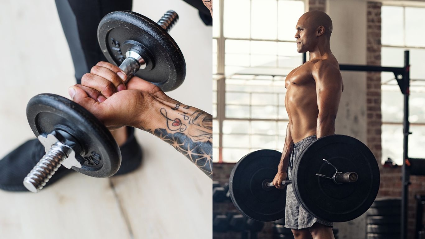 Dumbbell vs barbell which is best for home workouts? T3