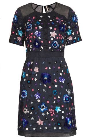 Topshop Limited Edition Embellished Organza Shift Dress, £160