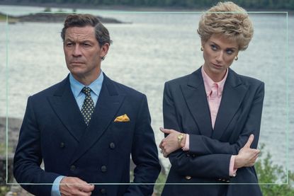 a still of Prince Charles and Princess Diana from The Crown season 5