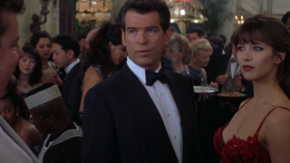Pierce Brosnan in The World Is Not Enough.
