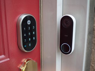 Nest Yale lock and Nest Hello doorbell