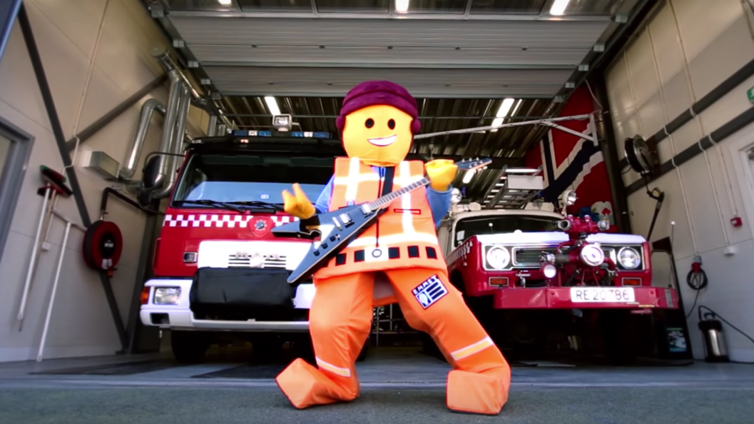 See the Lego Movie theme get the metal treatment